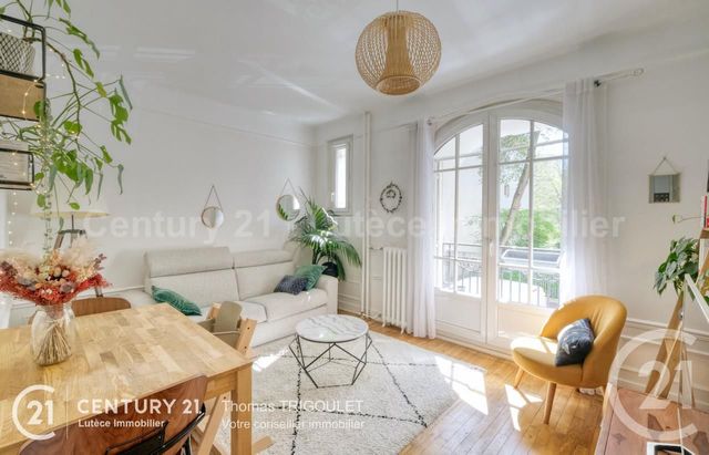 Appartement F3 à vendre - 3 pièces - 50.0 m2 - PARIS - 75013 - ILE-DE-FRANCE - Century 21 Lutèce Immobilier