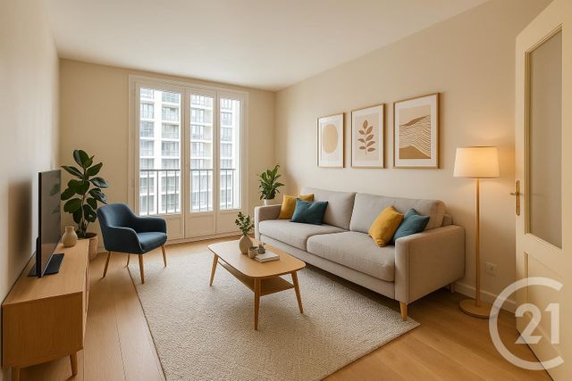 Appartement F3 à vendre - 3 pièces - 55.0 m2 - PARIS - 75013 - ILE-DE-FRANCE - Century 21 Lutèce Immobilier