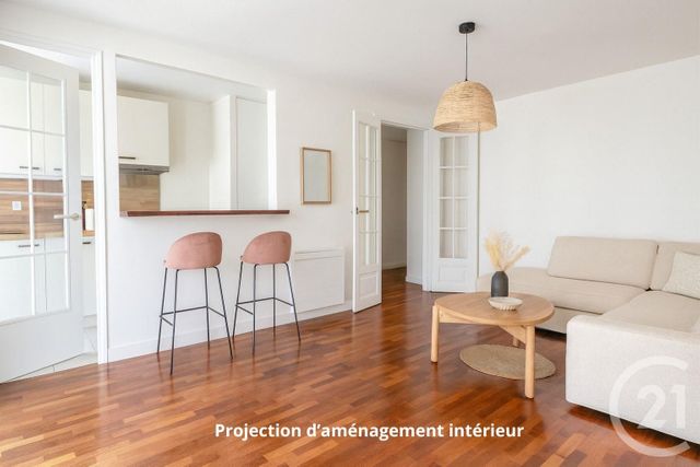 Appartement F3 à vendre - 2 pièces - 59.0 m2 - PARIS - 75013 - ILE-DE-FRANCE - Century 21 Lutèce Immobilier