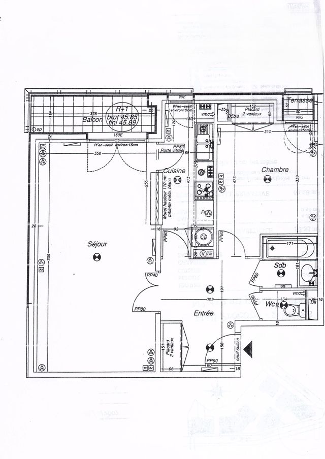 Appartement F3 à vendre - 2 pièces - 59.0 m2 - PARIS - 75013 - ILE-DE-FRANCE - Century 21 Lutèce Immobilier