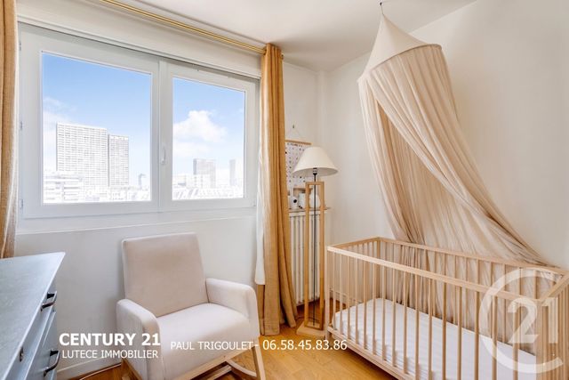 Appartement F3 à vendre - 3 pièces - 62.19 m2 - PARIS - 75013 - ILE-DE-FRANCE - Century 21 Lutèce Immobilier