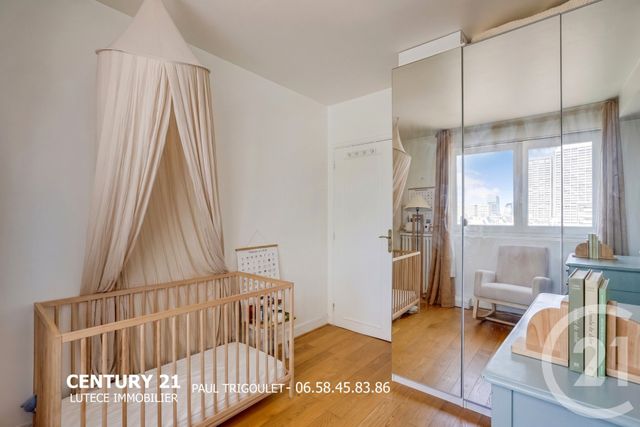 Appartement F3 à vendre - 3 pièces - 62.19 m2 - PARIS - 75013 - ILE-DE-FRANCE - Century 21 Lutèce Immobilier