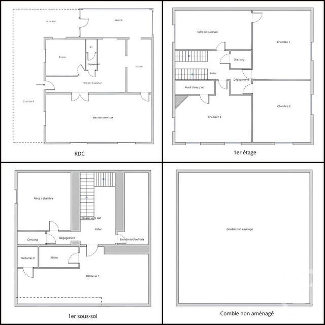 maison à vendre - 8 pièces - 200.0 m2 - PARIS - 75014 - ILE-DE-FRANCE - Century 21 Lutèce Immobilier