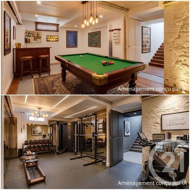 maison à vendre - 8 pièces - 200.0 m2 - PARIS - 75014 - ILE-DE-FRANCE - Century 21 Lutèce Immobilier
