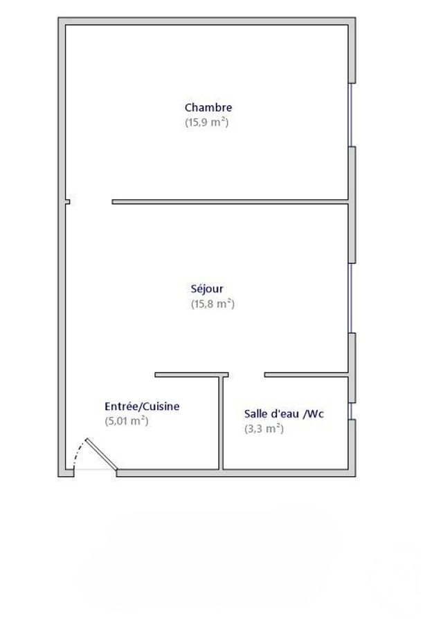 Appartement F2 à vendre - 2 pièces - 40.0 m2 - MALAKOFF - 92 - ILE-DE-FRANCE - Century 21 Lutèce Immobilier