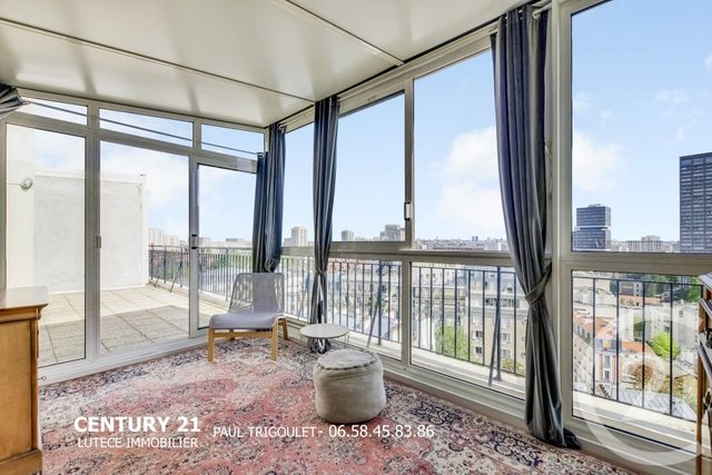 Appartement F3 à vendre - 3 pièces - 65.45 m2 - PARIS - 75013 - ILE-DE-FRANCE - Century 21 Lutèce Immobilier